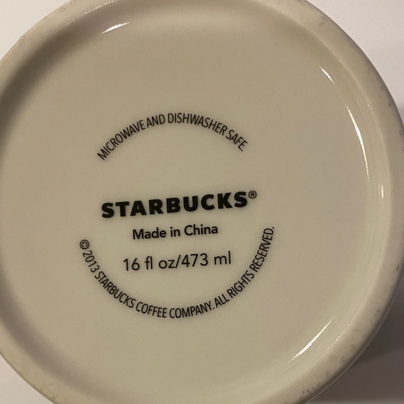 Starbucks Shanghai Mug with Yellow and Green Accents - Picture 3 of 9